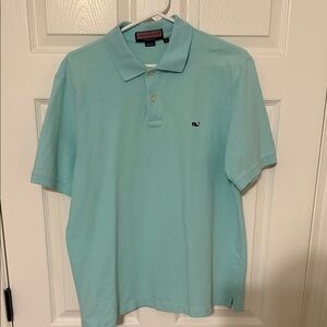 Vineyard Vines Men's Light Blue Polo Shirt